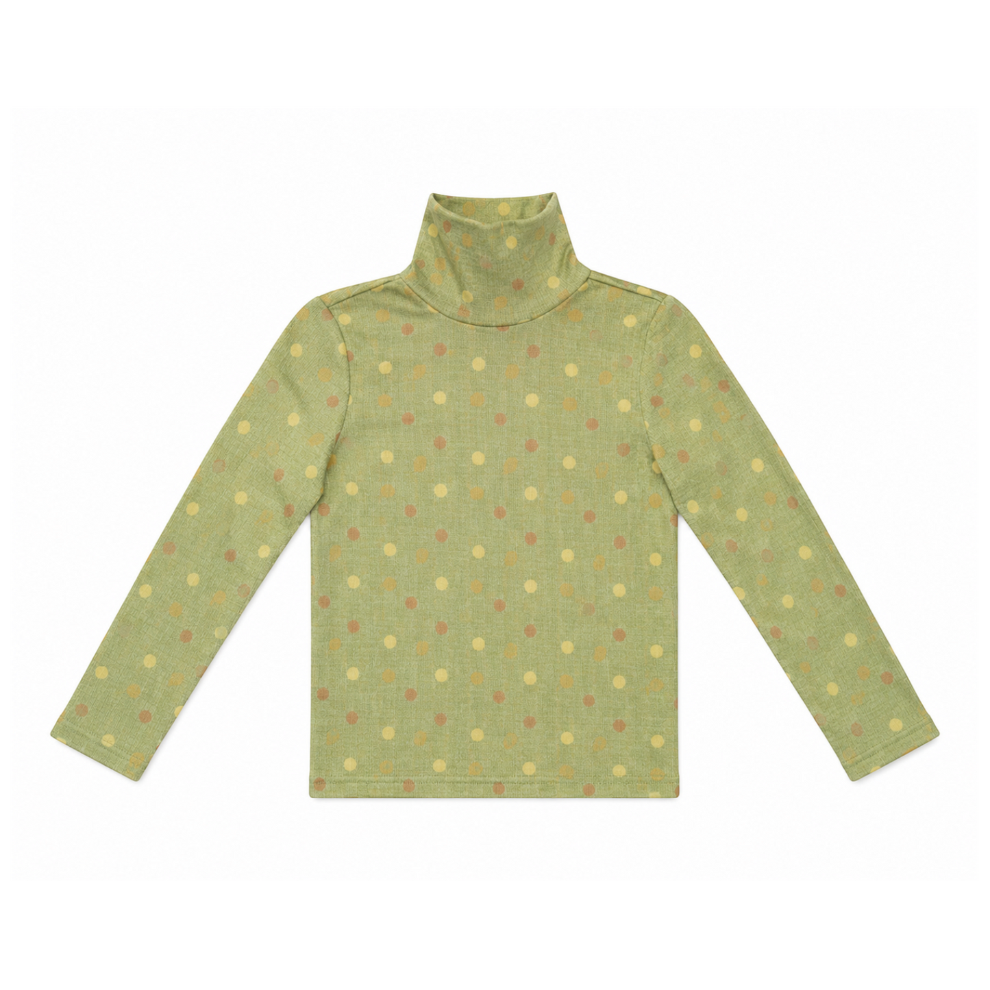 L by Ladida Circle Print Turtleneck
