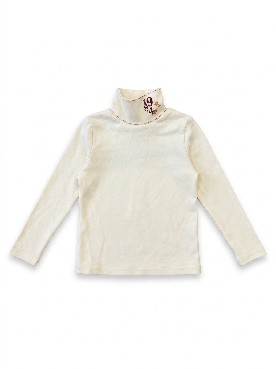 1984 Cream Turtleneck
