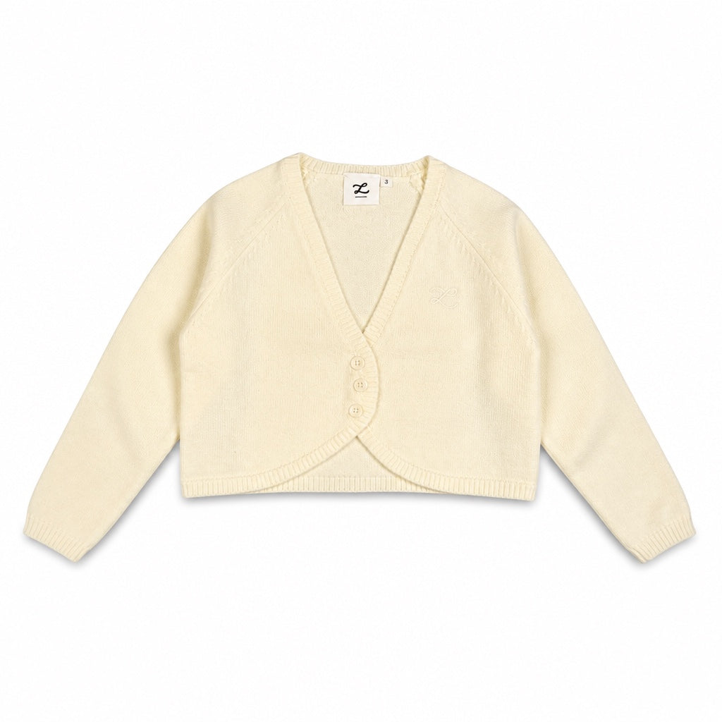 L by Ladida Cream Cardigan