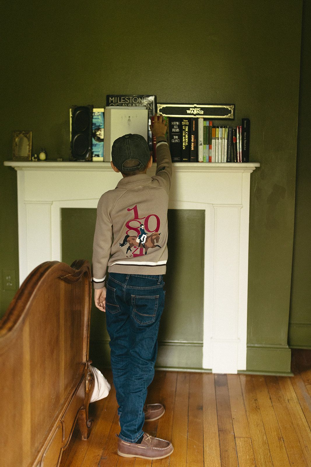 1984 Equestrian Cardigan