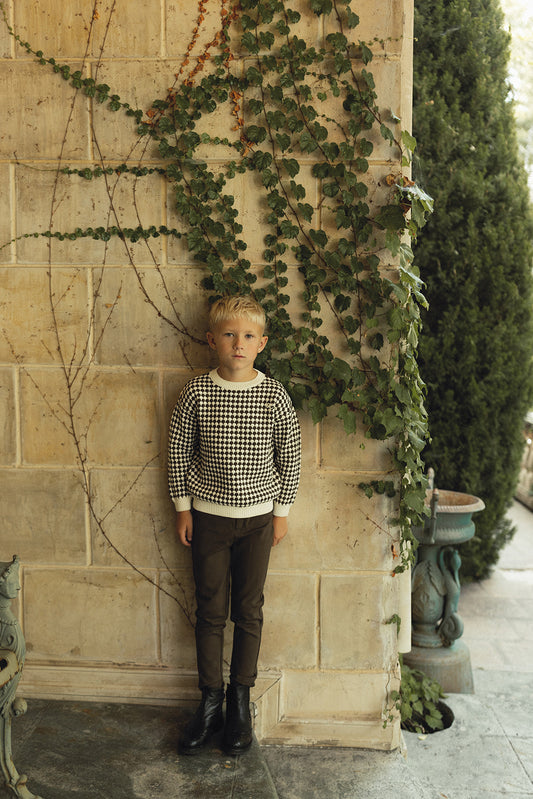 L by Ladida Brown Wool Pants