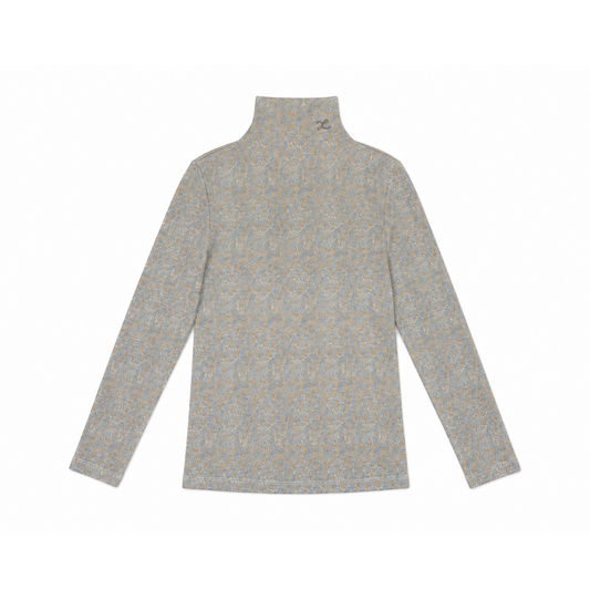 L by Ladida Mosaic Turtleneck