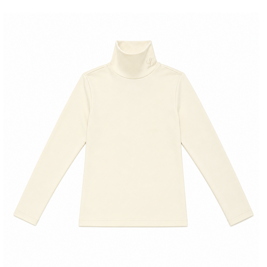 L by Ladida Cream Turtleneck