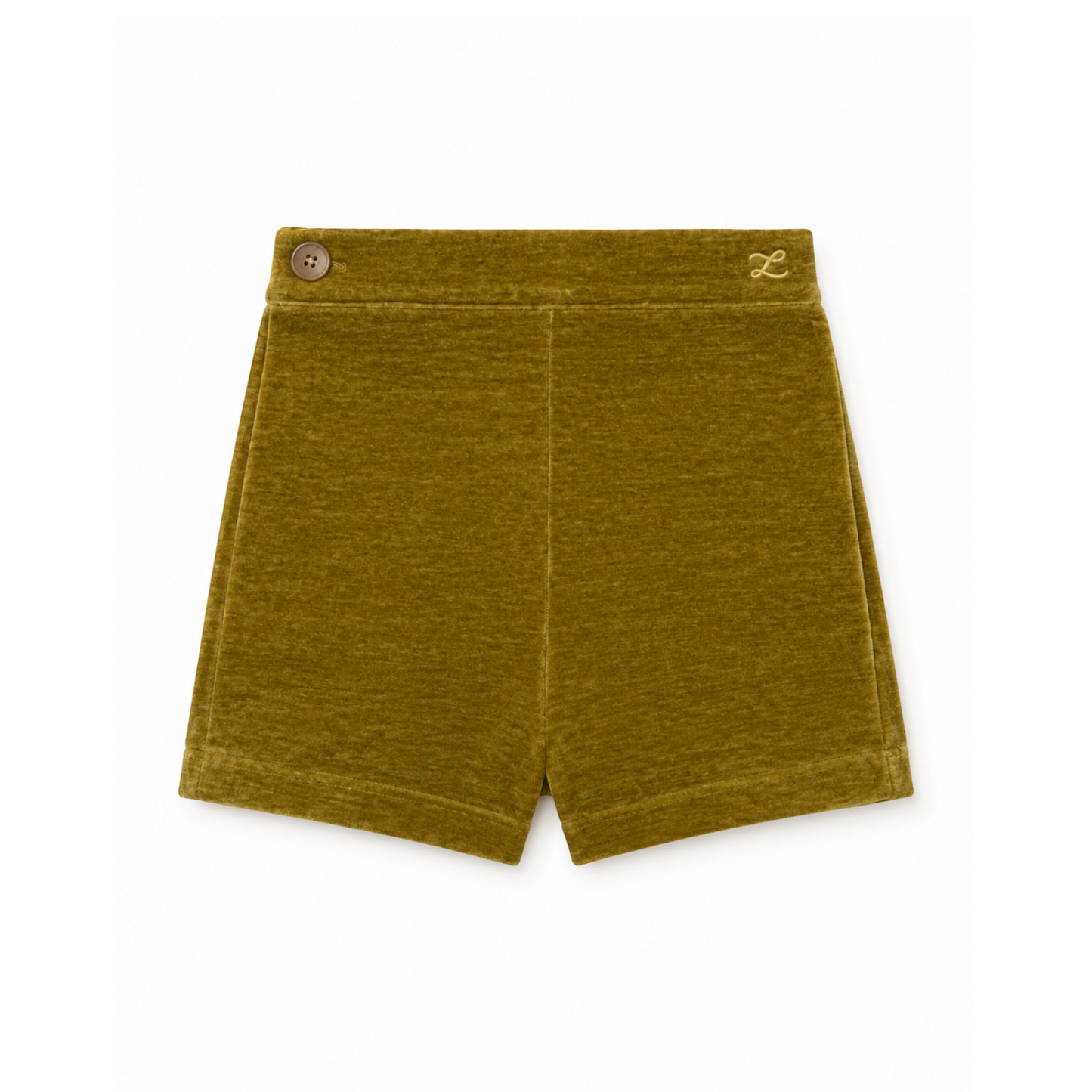 L by Ladida Mustard Shorts