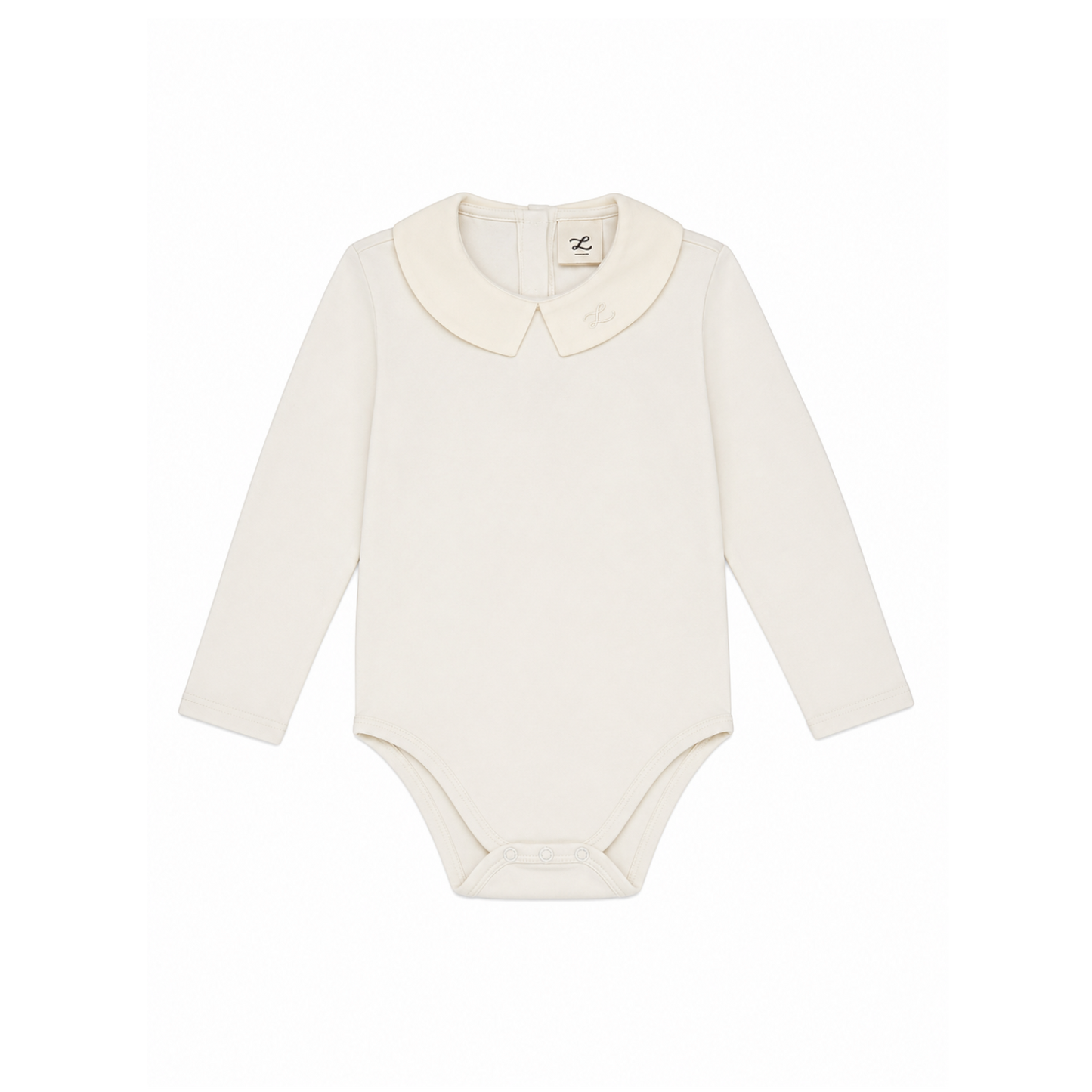 L by Ladida Cream Embroider Onesie