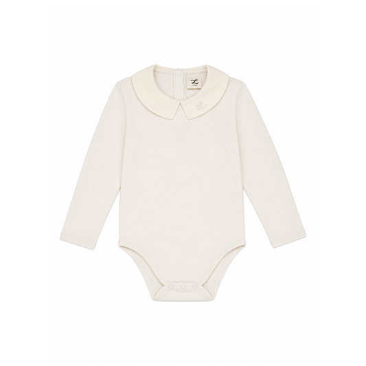 L by Ladida Cream Embroider Onesie