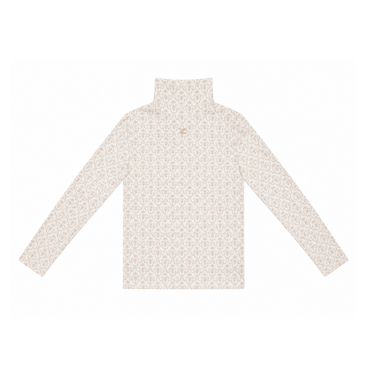 L by Ladida Taupe Toile Turtleneck