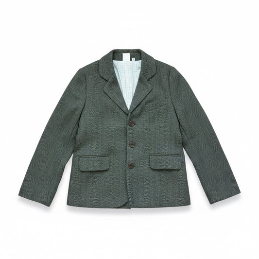 L by Ladida Gray Mosaic Lined Blazer