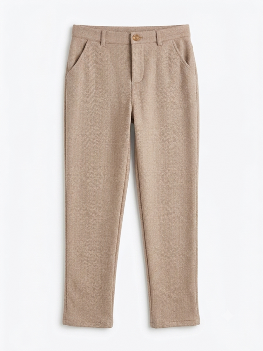 1984 Herringbone Wool Pants