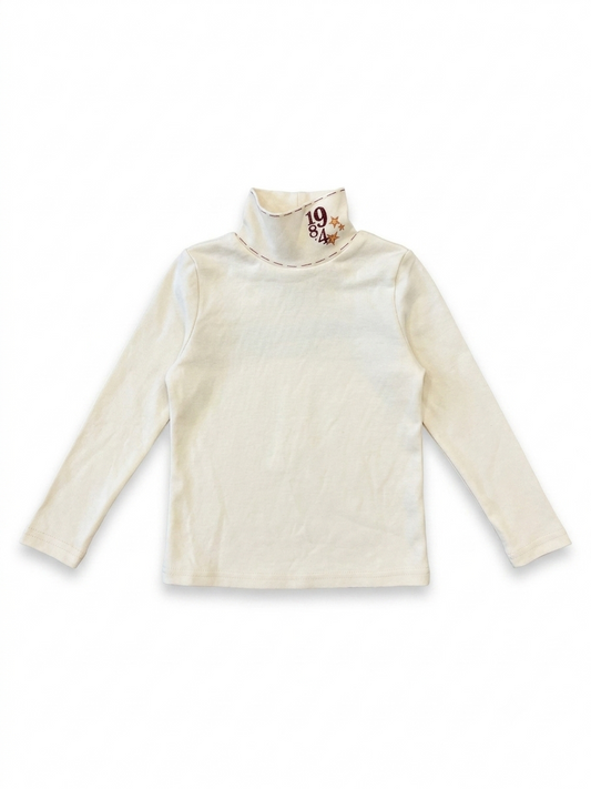 1984 Cream Turtleneck