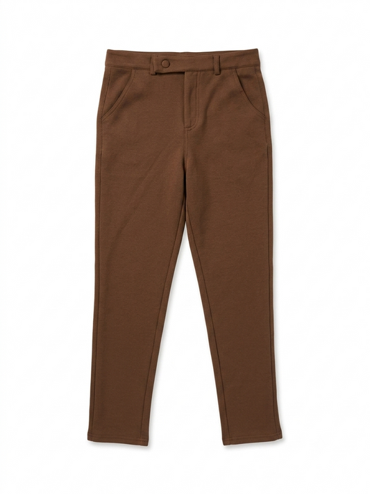 1984 Textured Brown Pants