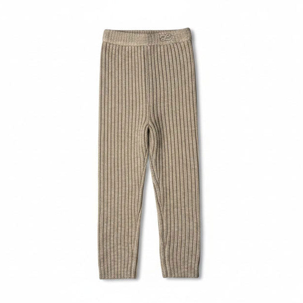 L by Ladida Brown Blend Knit Leggings