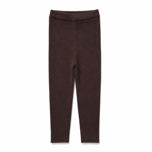1984 Brown Knit Leggings