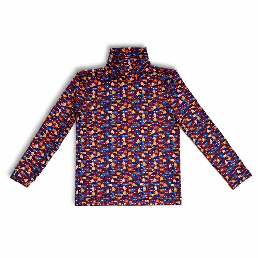 1984 House Printed Turtleneck