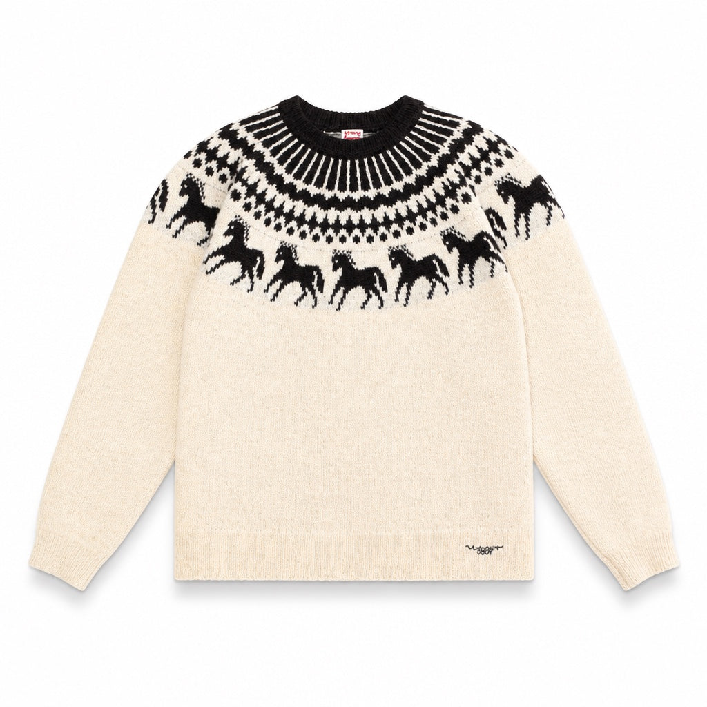 1984 Fairisle Horse Sweater