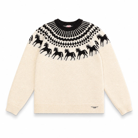 1984 Fairisle Horse Sweater