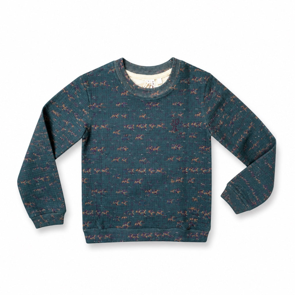 1984 Horse Plaid Sweatshirt