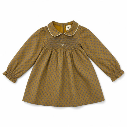 L by Ladida Heritage Floral Smocked Dress