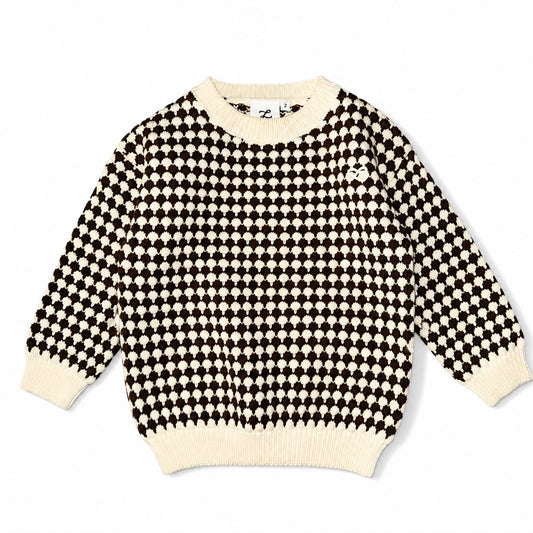L by Ladida Khaki Brown Chunky Sweater