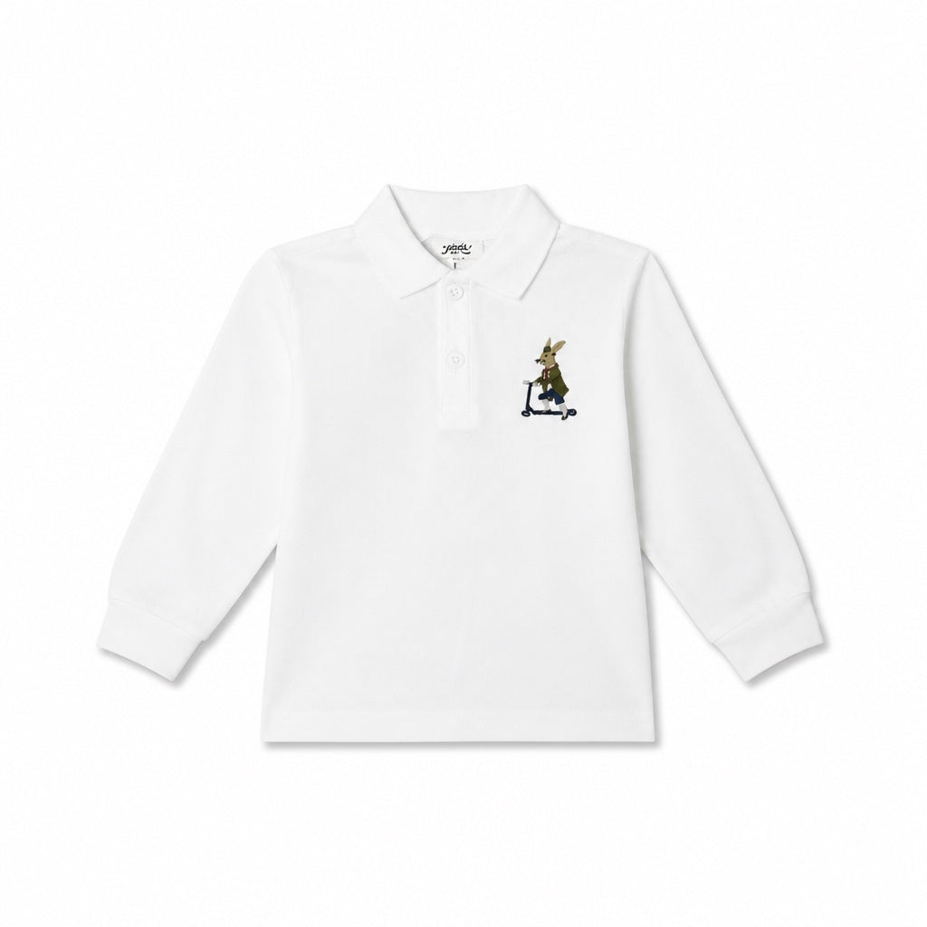 Arza White Polo
