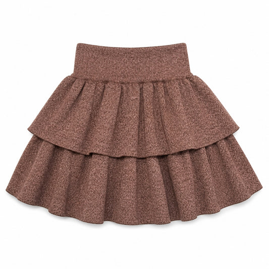 1984 Mauve Knit Skirt