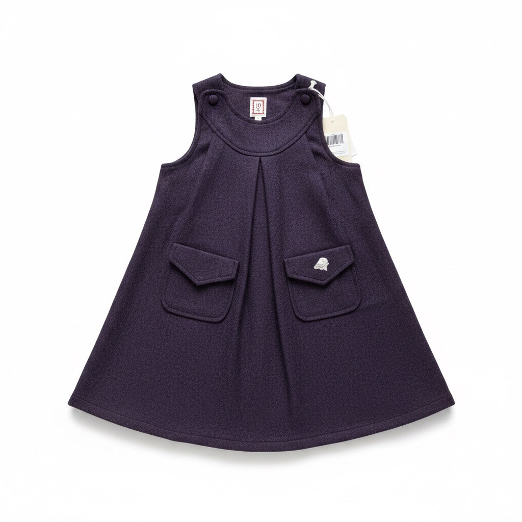 1984 Purple Wool Pocket Jumper