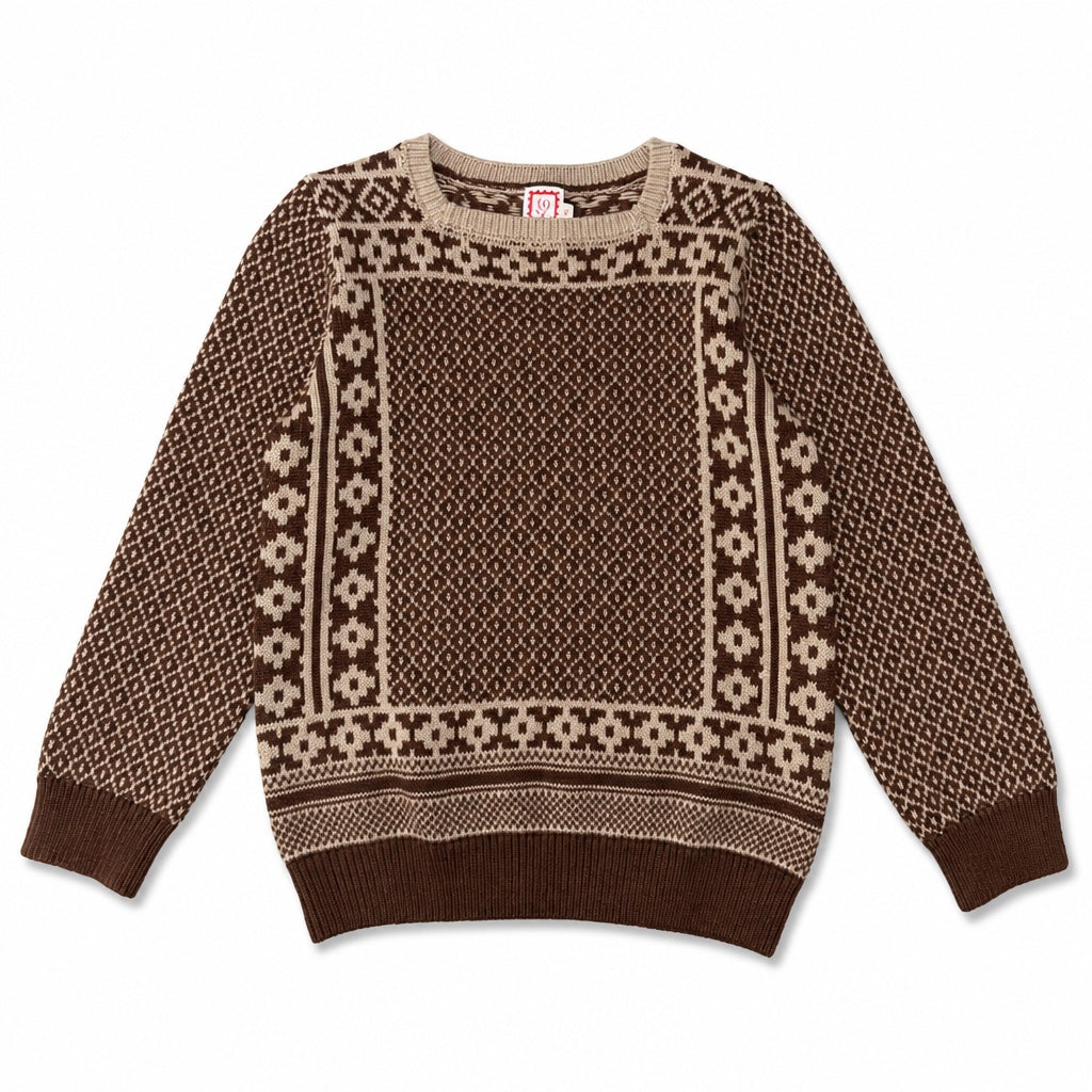 1984 Sand Pattern Sweater