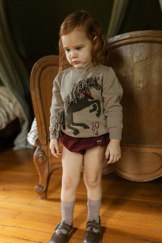 1984 Burgundy Bloomers