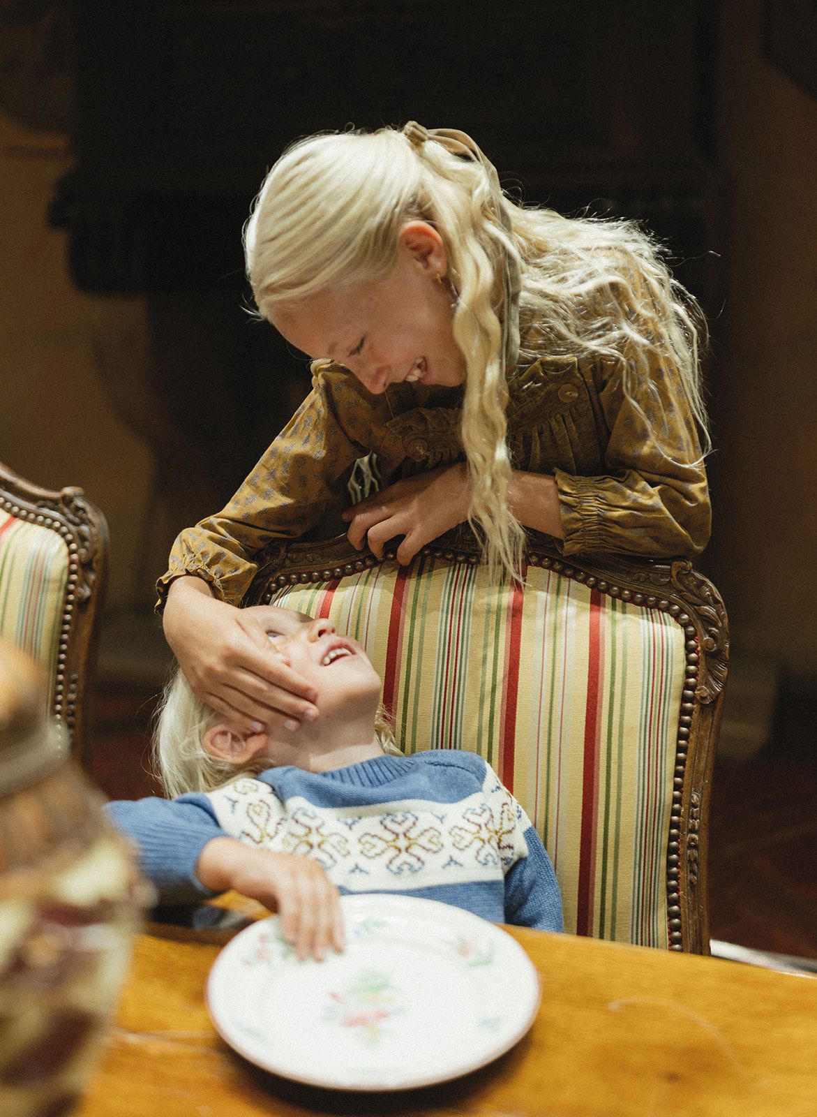 L by Ladida Heritage Floral Smocked Dress