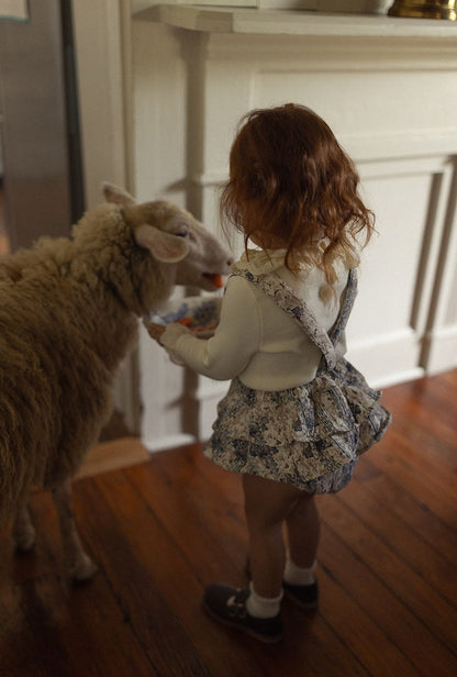 1984 Dusty Floral Ruffle Bloomer