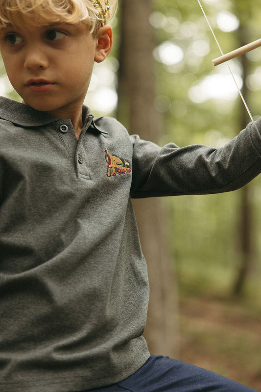 Arza Gray Polo