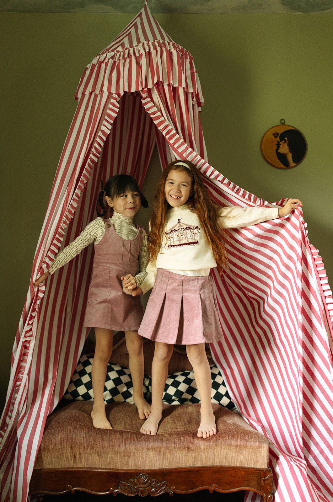 1984 Mauve Corduroy Skirt