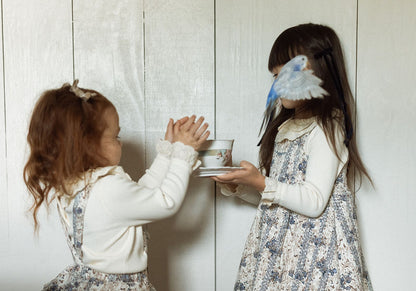 1984 Cream Eyelet Sweater