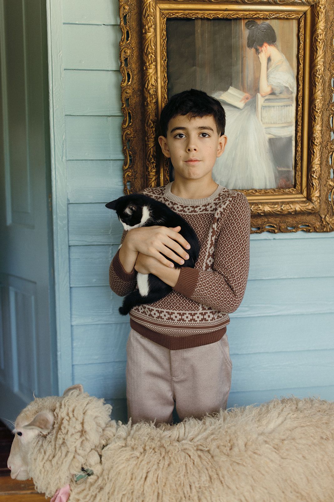 1984 Sand Pattern Sweater