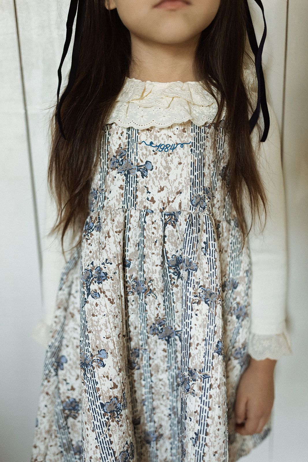 1984 Dusty Floral Quilted Jumper