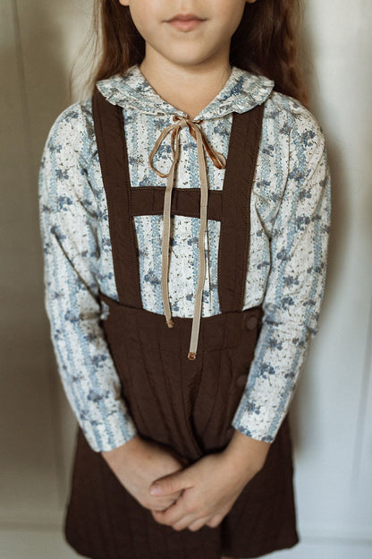 1984 Dusty Floral Blouse