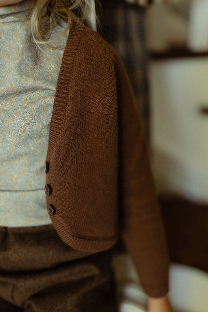 L by Ladida Brown Cardigan