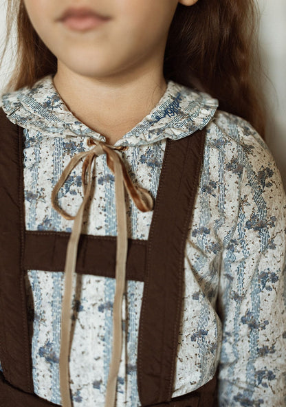 1984 Dusty Floral Blouse